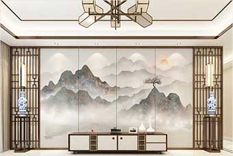 宁德森佰汇航空纤维（山水画系列）